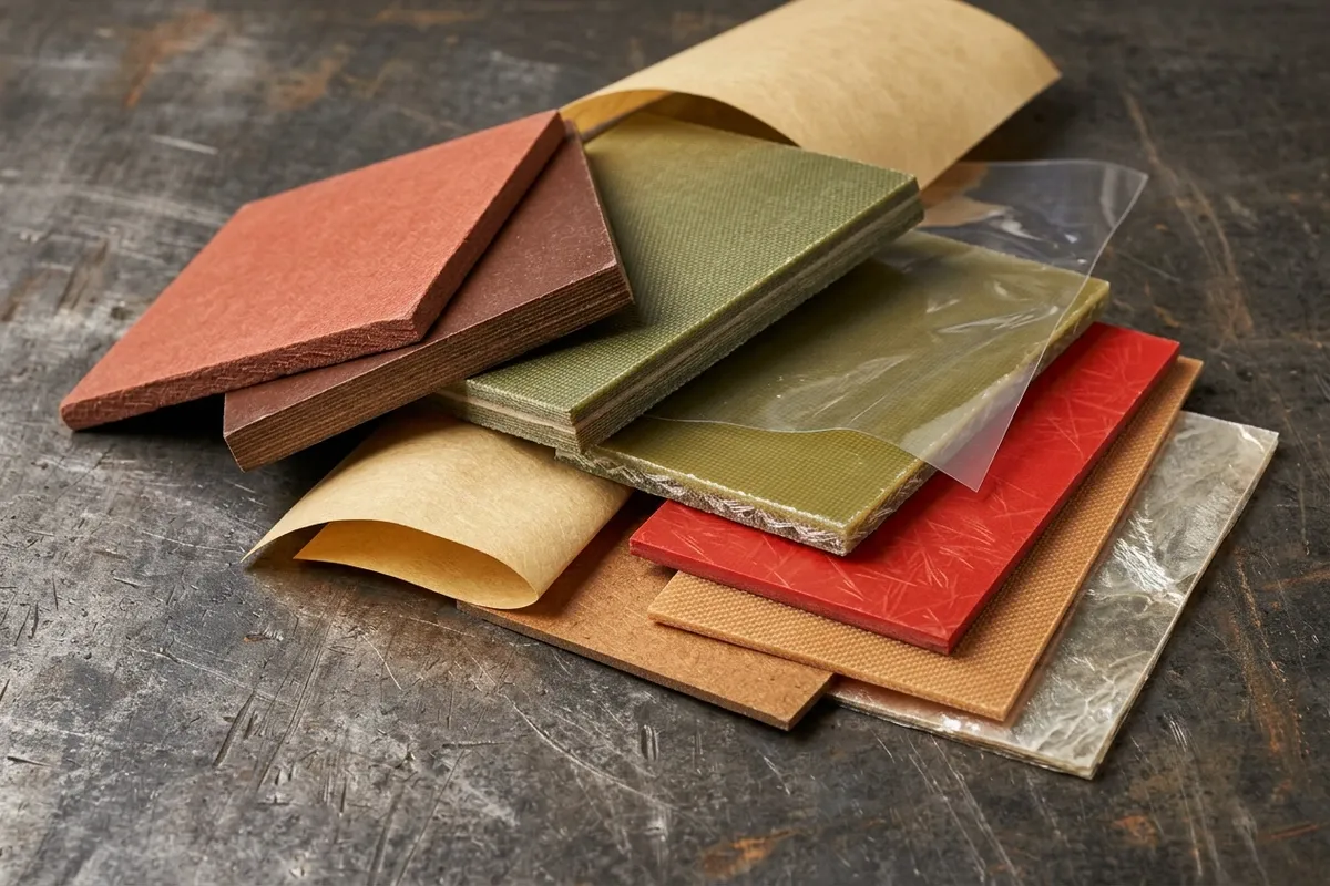 Electrical insulation laminates and thermal interface material pads used in electronics and power equipment.