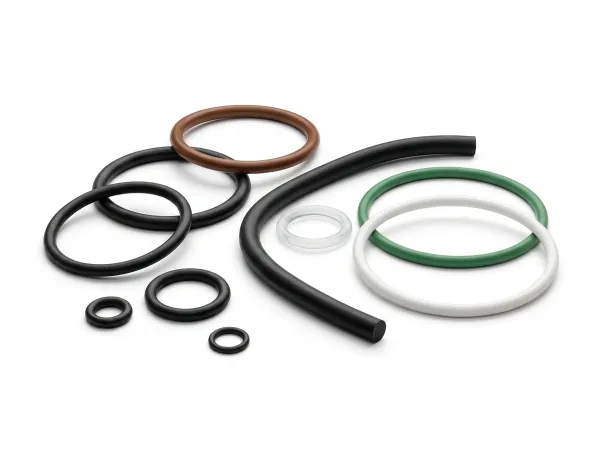 Selection of elastomer O-rings and cord stock