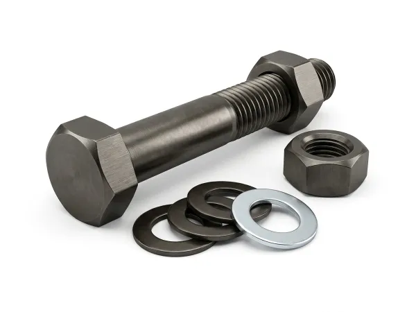 Stud bolts, nuts, and washers